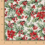 Nappe prête à l&#39;emploi avec couronne de Noël 270cm x 150cm - Ribes y Casals