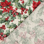 Nappe prête à l&#39;emploi avec couronne de Noël 270cm x 150cm - Ribes y Casals