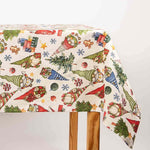 Lurex Gnomes Christmas Ready Made Table nappes 270cm x 150cm - Ribes y Casals
