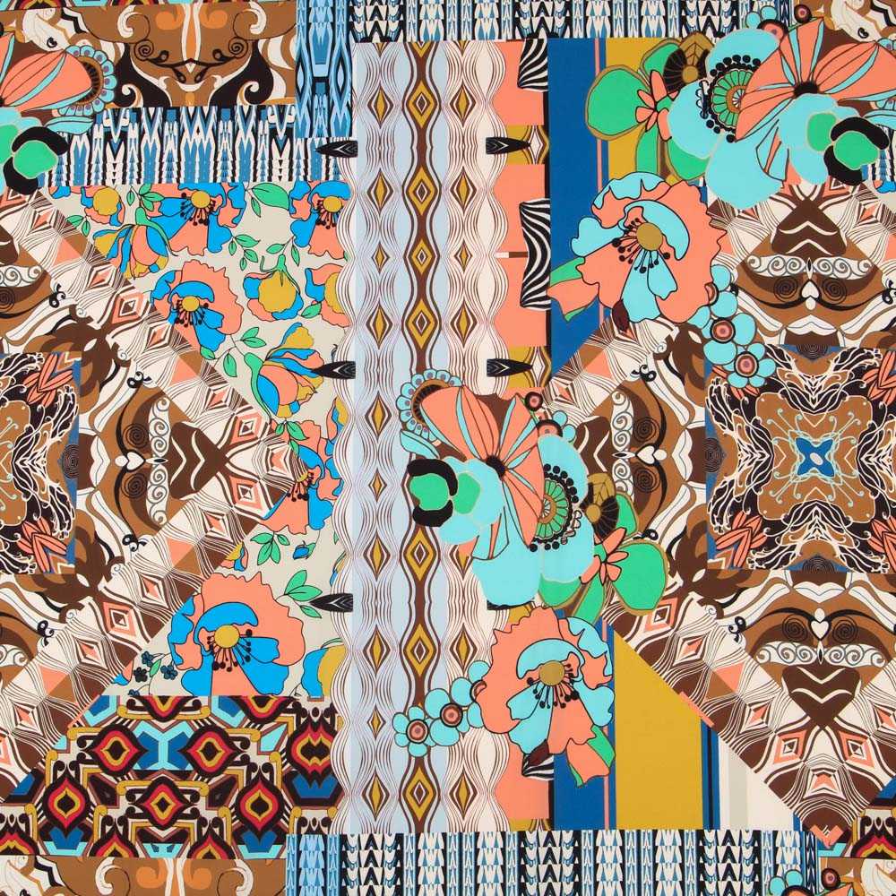 Marocain Patch Rétro Blue - Ribes y Casals