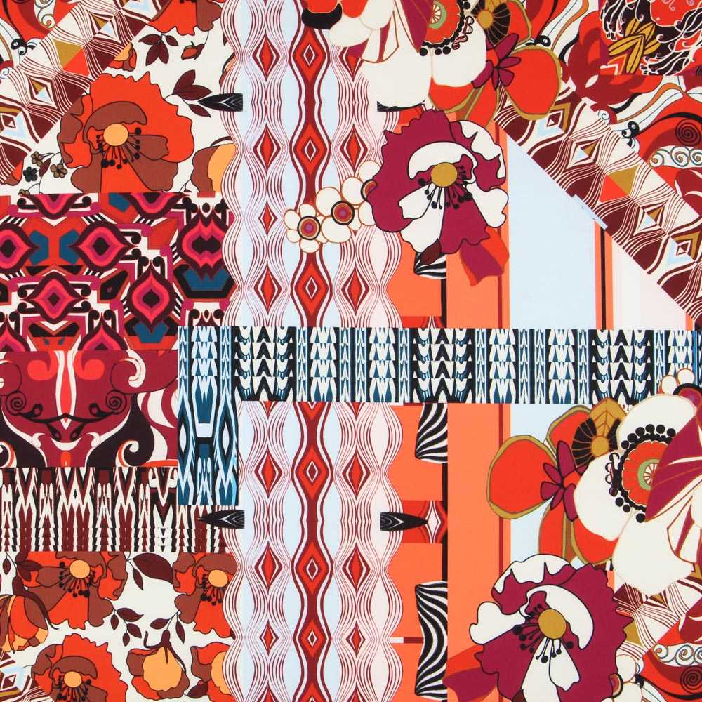Marocain Patch Rétro Corail - Ribes y Casals