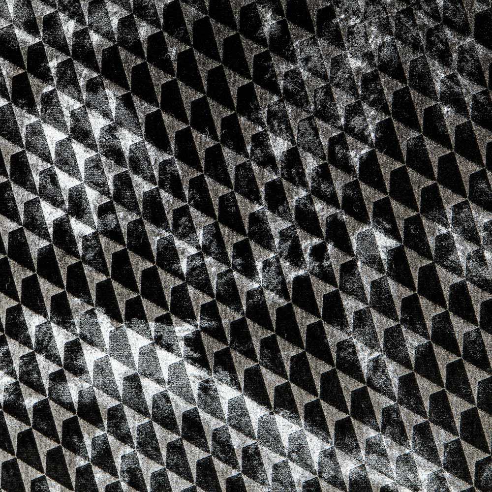 Velours Frappé Jacquard Noir - Ribes y Casals