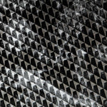 Velours Frappé Jacquard Noir - Ribes y Casals