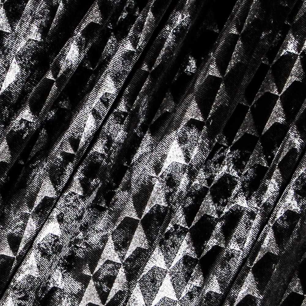 Velours Frappé Jacquard Noir - Ribes y Casals