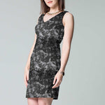 Velours Frappé Jacquard Noir - Ribes y Casals