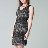 Velours Frappé Jacquard Noir - Ribes y Casals