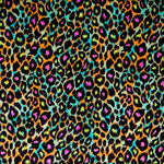 Velours  Frappé Léopard Multicolore - Ribes y Casals