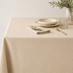 Toile Panama en coton biologique beige - Ribes y Casals
