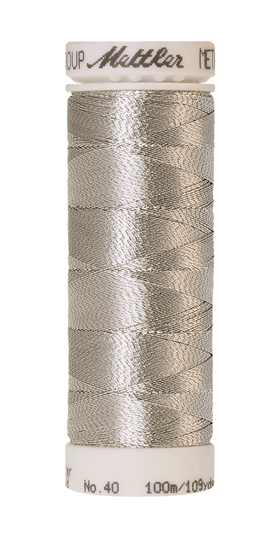 Fil métallisé argent Mettler - Ribes y Casals