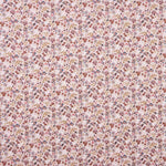 Micro velours côtelé imprimé fleurs roses - Ribes y Casals