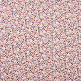 Micro velours côtelé imprimé fleurs roses - Ribes y Casals
