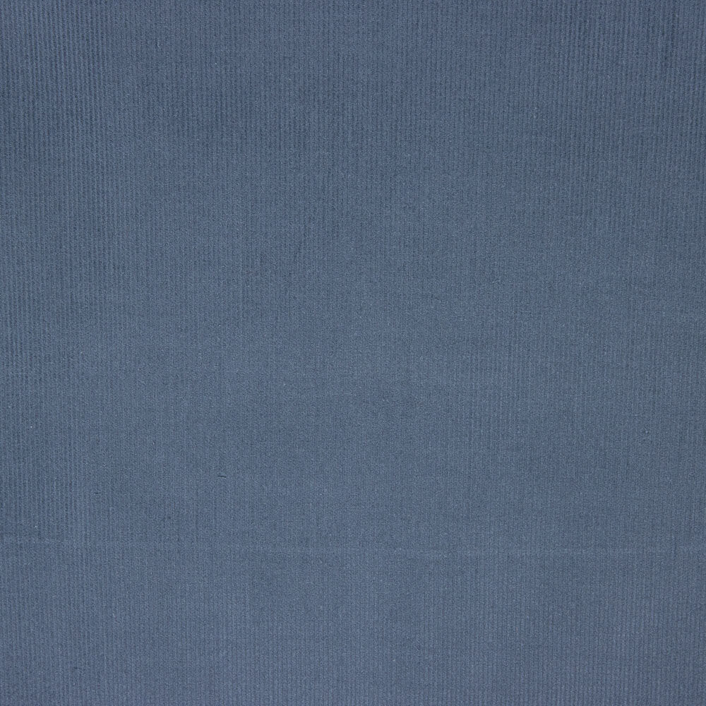 Micro Velours Côtelé de Coton Bleu Foncé - Ribes y Casals