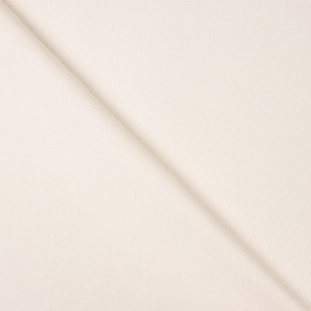 Microcorduroy de coton blanc naturel - Ribes y Casals