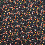 Coton Micropana Fleurs Noir - Ribes y Casals