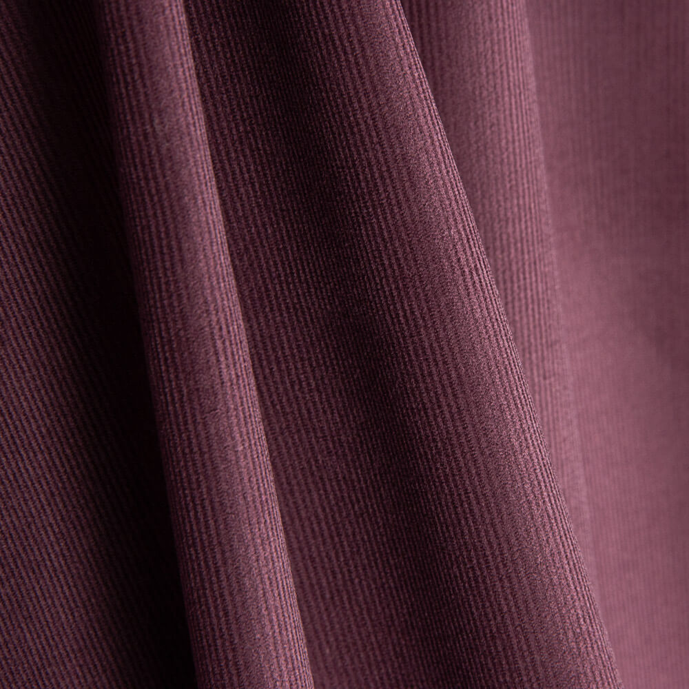 Microcorduroy coton grenat - Ribes y Casals