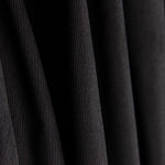 Microcorduroy de coton noir - Ribes y Casals