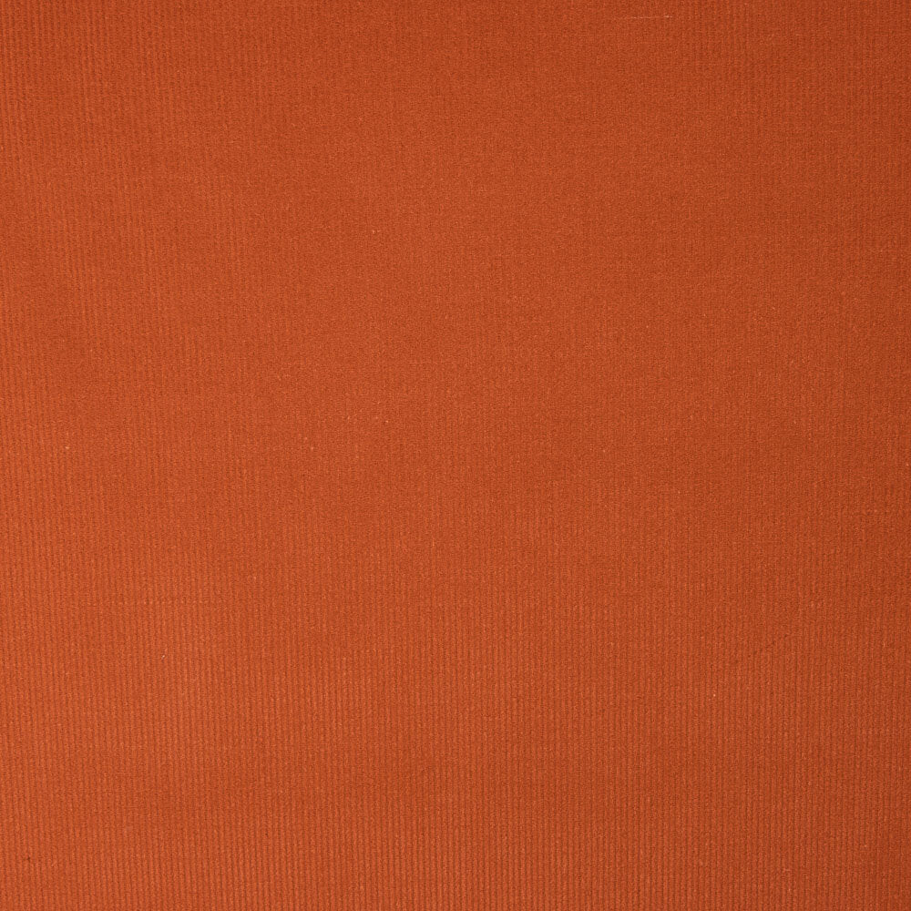 Microcorduroy de coton à carreaux rouges - Ribes y Casals