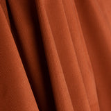 Microcorduroy de coton à carreaux rouges - Ribes y Casals