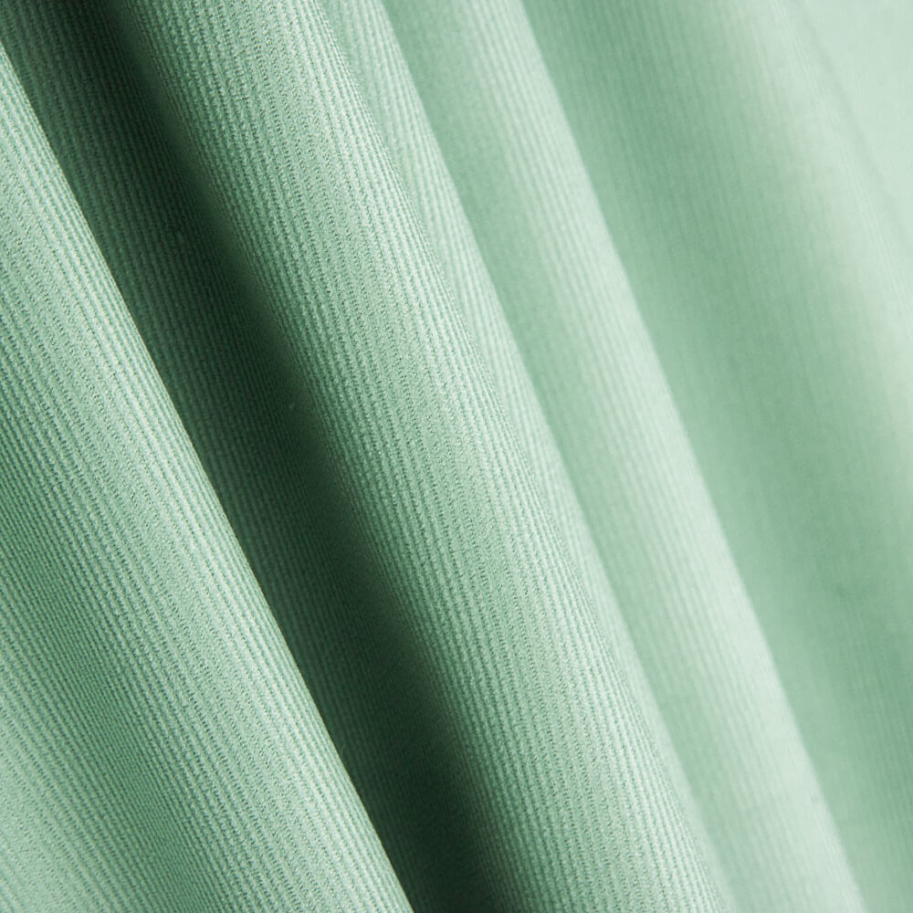 Micro-chiffon en microcoton vert doux - Ribes y Casals