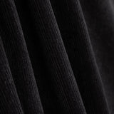 Velours côtelé noir élastique - Ribes y Casals