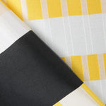 Mikado Jacquard Rayures Jaunes - Ribes y Casals