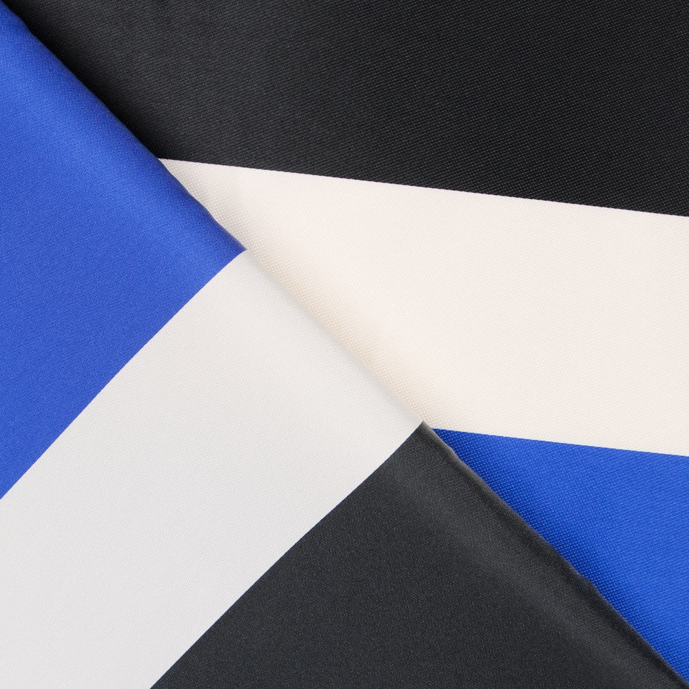 Mikado Jacquard Rayures Bleues - Ribes y Casals