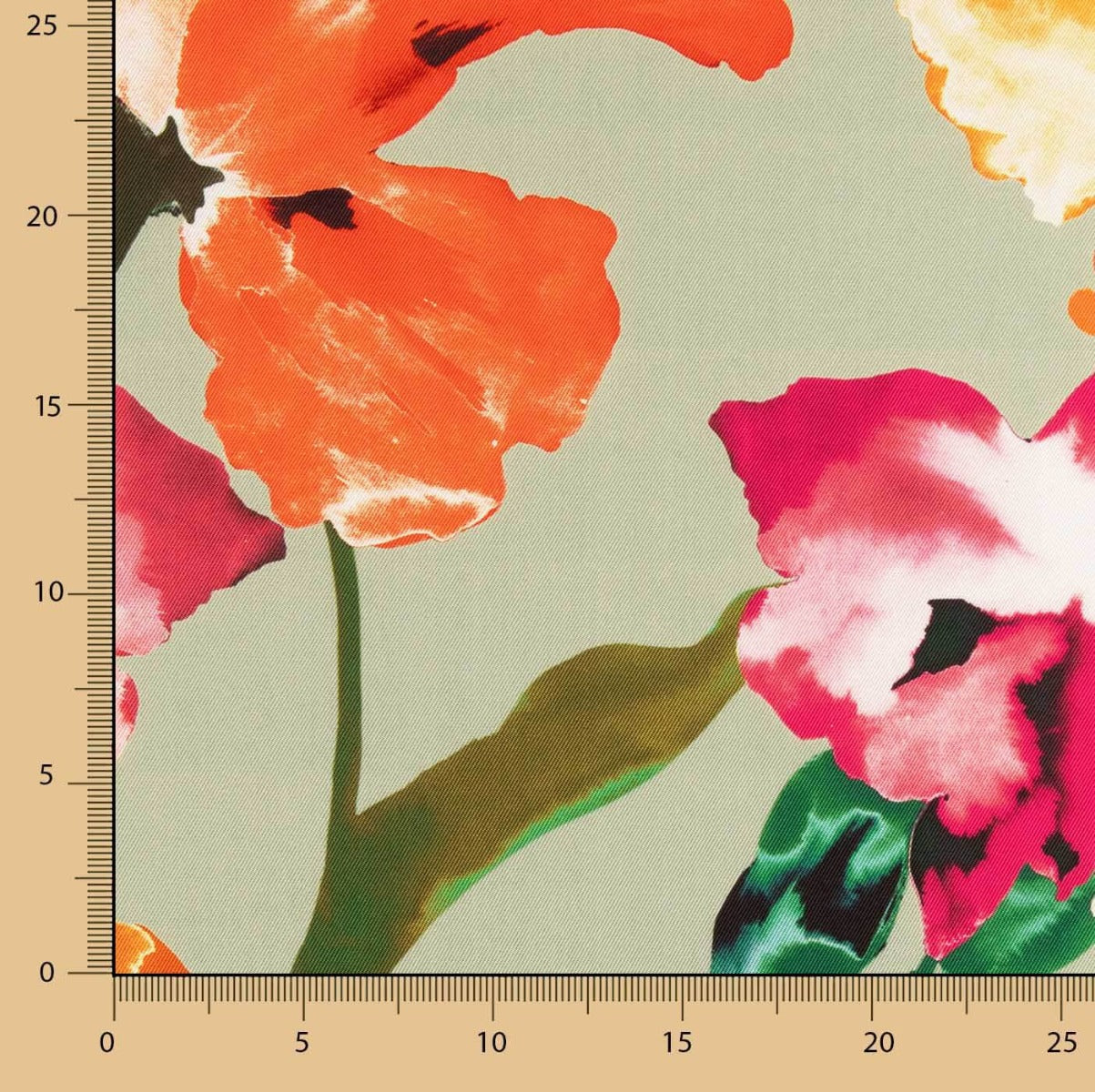 Mikado en polyester imprimé pierre - Ribes y Casals