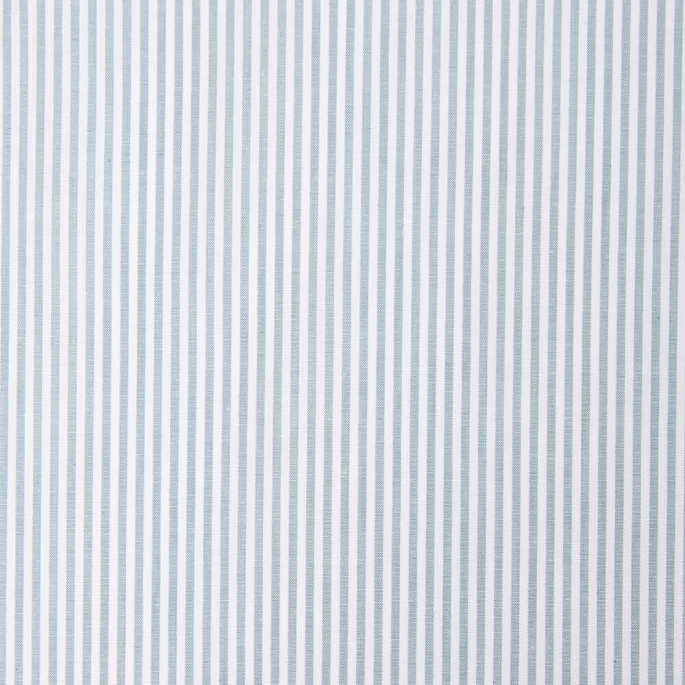 Coton Vichy Mini Rayure Vert Pâle - Ribes y Casals