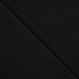 Piqué fin de polyester noir - Ribes y Casals