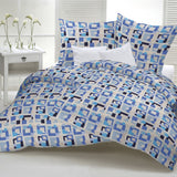 Minky Carreaux Bleu - Ribes y Casals