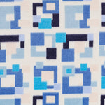 Minky Carreaux Bleu - Ribes y Casals