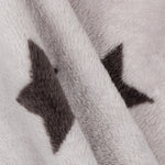 Minky Petites Étoiles Gris Foncé - Ribes y Casals