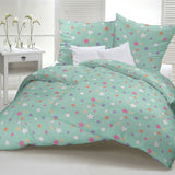 Minky Petites Étoiles Vert d&#39;Eau - Ribes y Casals