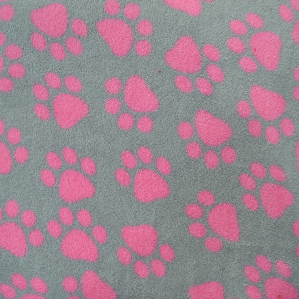 Minky Empreintes Roses - Ribes y Casals