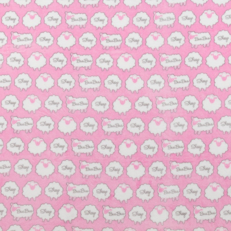 Minky Sheep Rose Bébé - Ribes y Casals