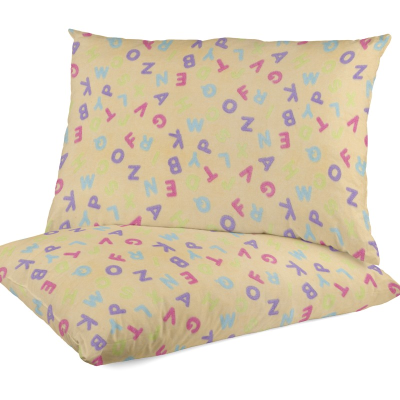 Minky Soupe de Lettres Jaune - Ribes y Casals