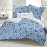 Minky Licorne Bleu - Ribes y Casals