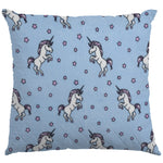 Minky Licorne Bleu - Ribes y Casals