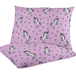 Minky Licorne Rose - Ribes y Casals