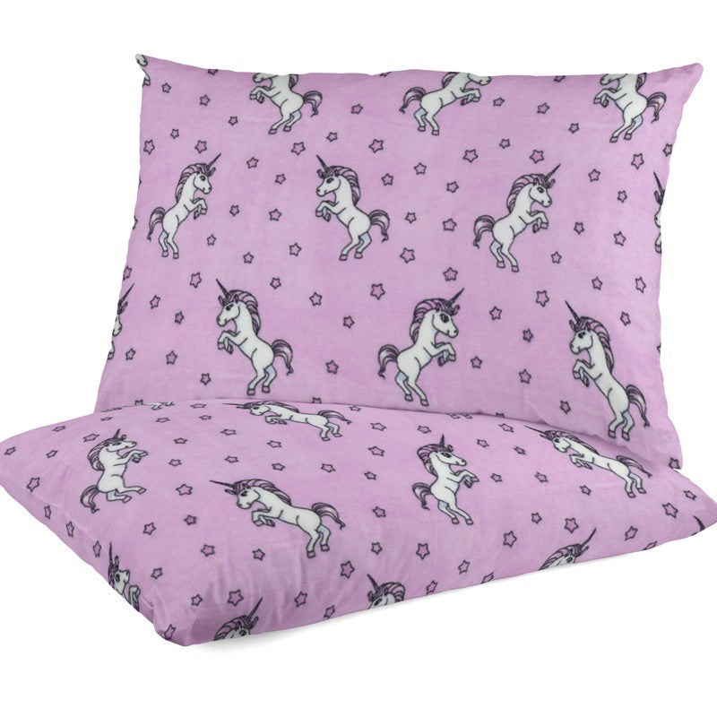 Minky Licorne Rose - Ribes y Casals