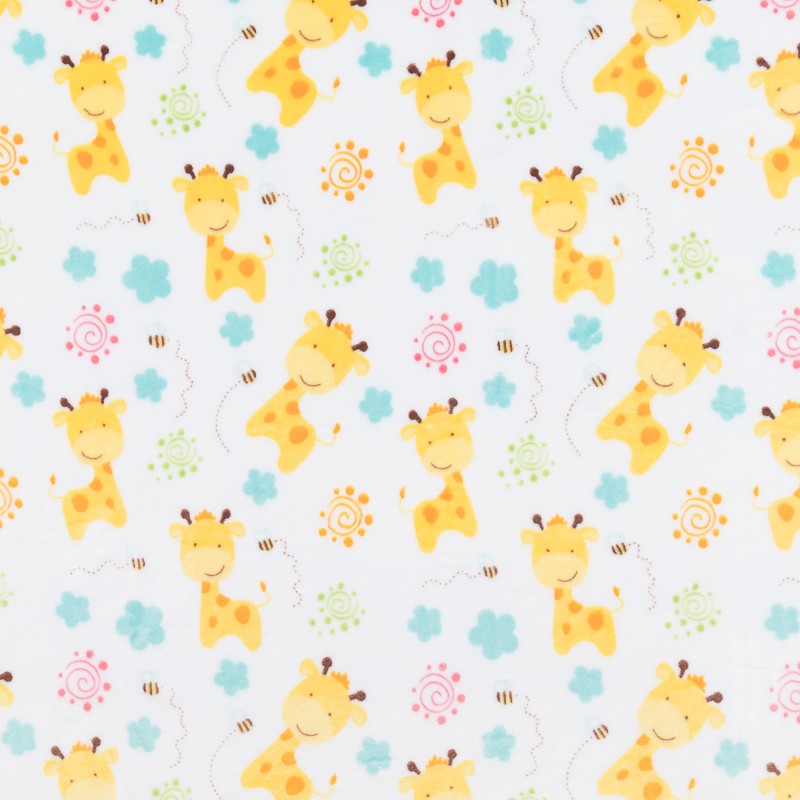 Minky Zoo Blanc - Ribes y Casals