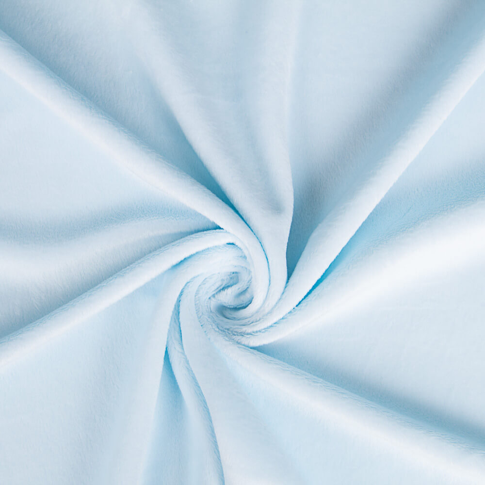 Minky Soft Bleu Ciel Oeko-Tex - Ribes y Casals