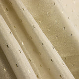 Brocart Plumeti Or Blanc - Ribes y Casals