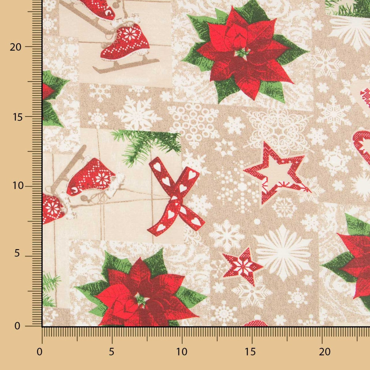 Mantel Anti Manchas Muérdago Clásico - Ribes y Casals