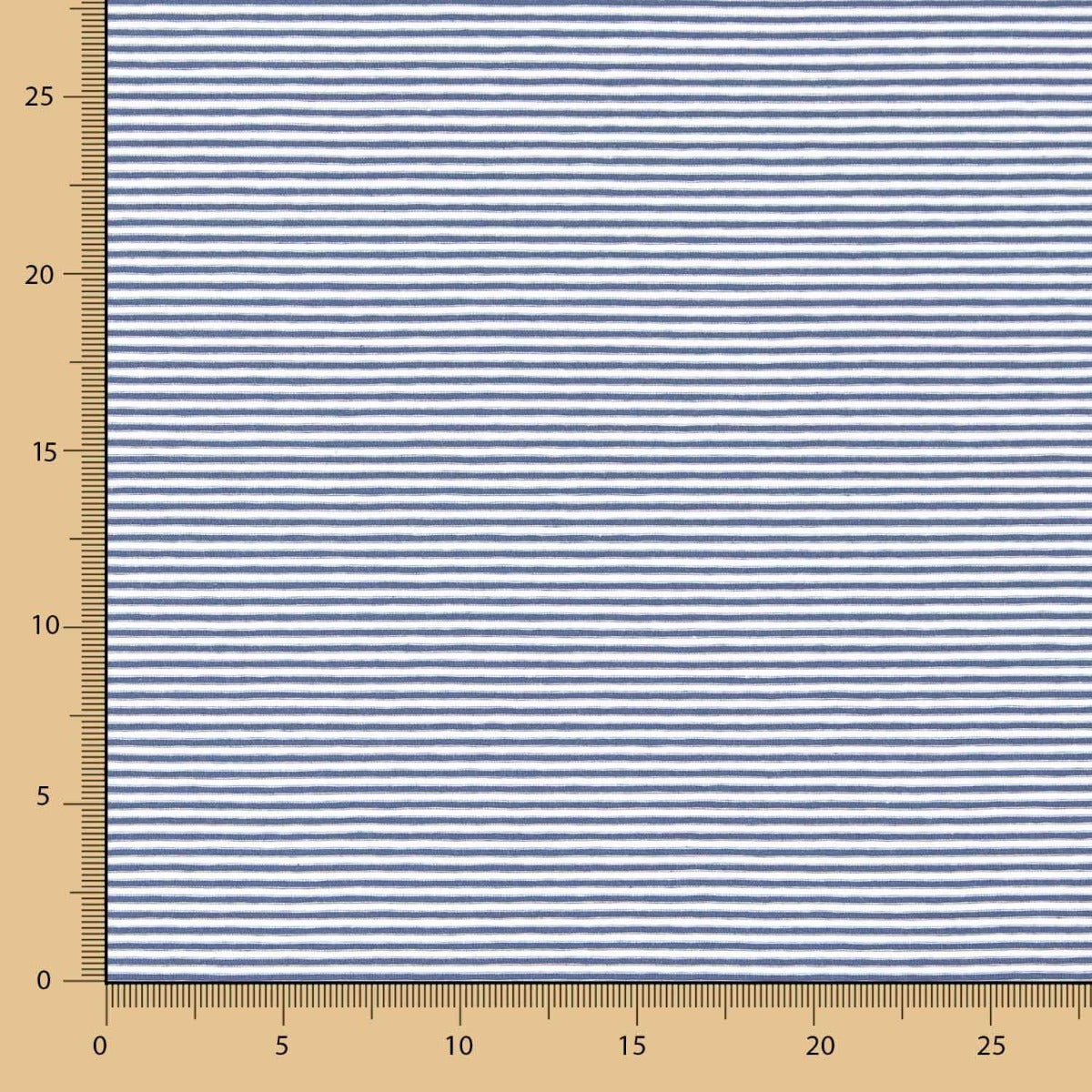 Maille Viscose Mini Rayure Bleu Marine - Ribes y Casals