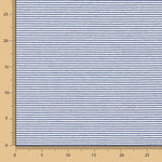 Maille Viscose Mini Rayure Bleu Marine - Ribes y Casals