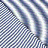 Maille Viscose Mini Rayure Bleu Marine - Ribes y Casals