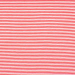 Maille Viscose Mini Rayure Rouge - Ribes y Casals