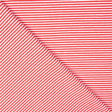 Maille Viscose Mini Rayure Rouge - Ribes y Casals