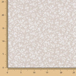 Mousseline de Coton Fleurs Gris - Ribes y Casals